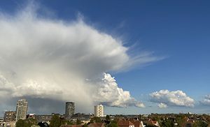 Billede af cumulusnimbus
