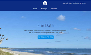 DMI's Frie Data forside