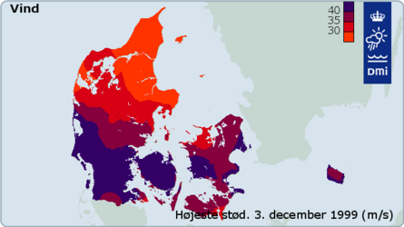 Vindstød 3. december 1999