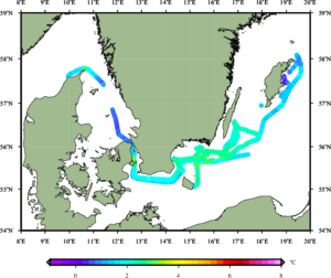 Temperaturmålinger fra DANA