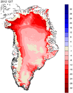Massebalancen på Grønland