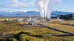 Nesjavellir geotermiske kraftværk i Þingvellir