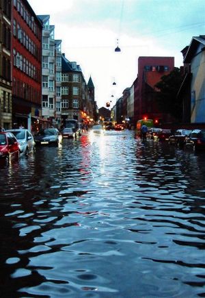 Oversvømmet Istedgade