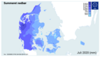 Nedbør juli 2020