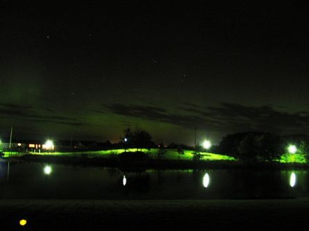 Nordlys i Brørup