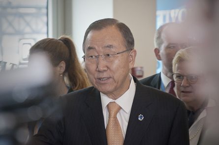 FN’s generalsekretær Ban Ki-moon