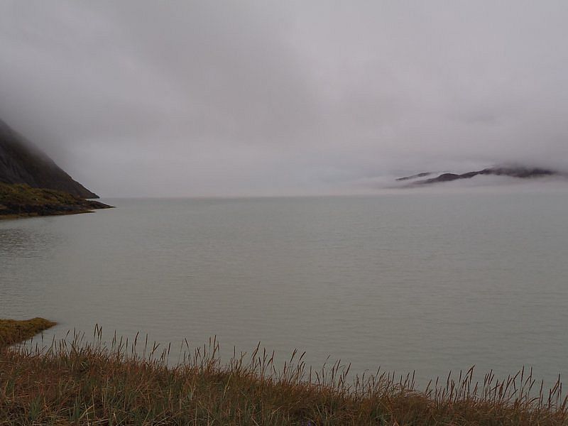 Et billede af en dampende fjord