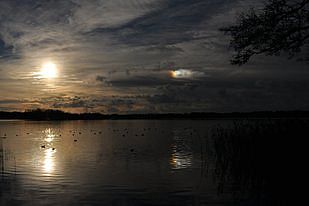 Solhund over Søndersø i Værløse 23. november 2015 Solhund over Søndersø i Værløse 23. november 2015