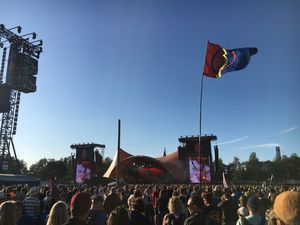 Roskilde festival orange scene