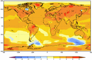 Globale temperaturstigninger