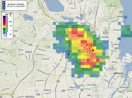 Radar af nedbør