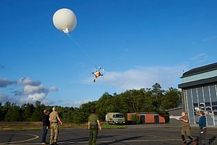 Ballonen sendes op Ballonen sendes op