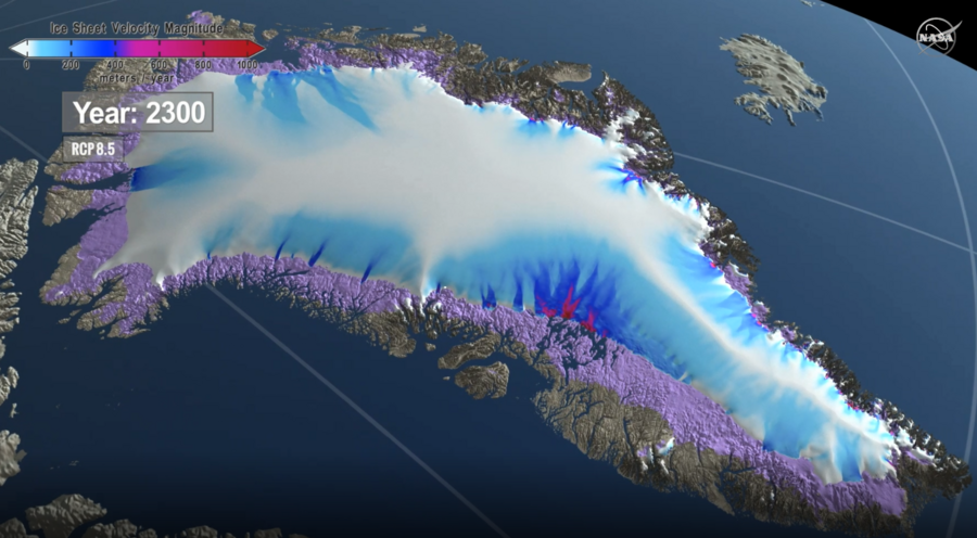 Animeret billede af grønland