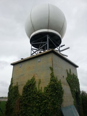 Vejrradar på Stevns