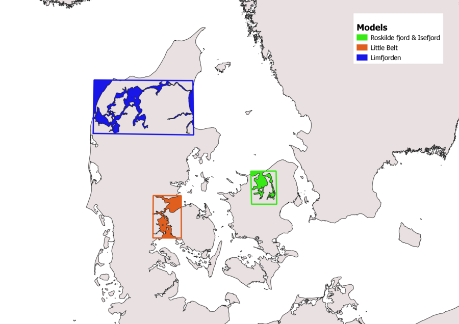 DKSS model area Denmark