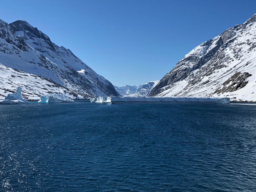 Isø ved Prins Christian Sund