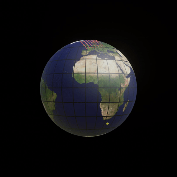 Visualization of HARMONIE's rotated pole coordinate system