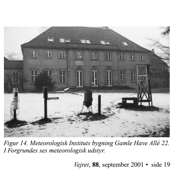 Meteorologisk Institut - Gamle Have Allé 22