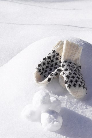 Vanter i sne Vanter i sne