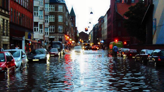 Oversvømmelse på Istedgade