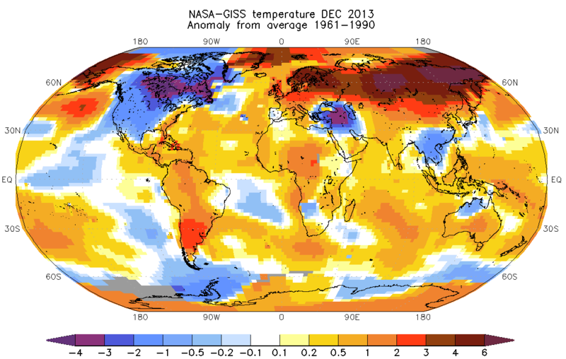 Global temperatur anomali