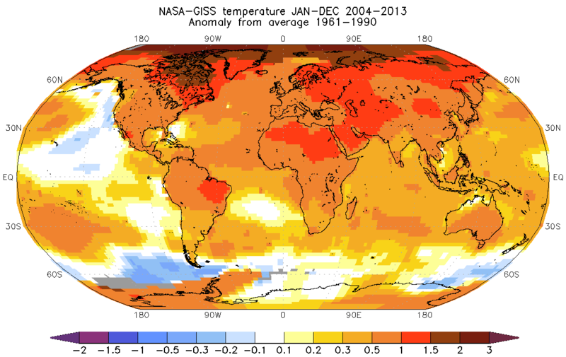 Global temperatur anomali