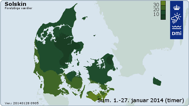 Solskinstimer grafik