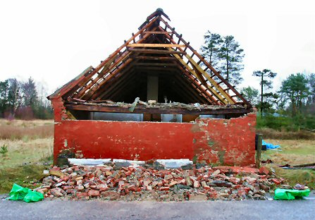 Ødelagt hus