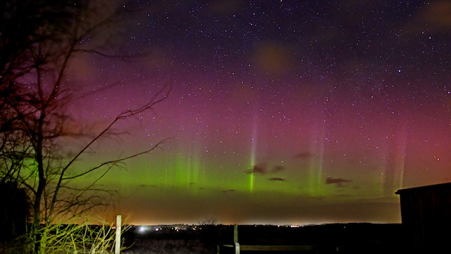 Nordlys over jylland