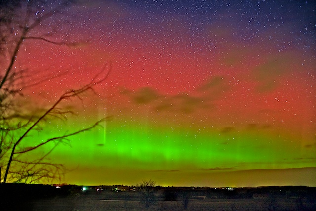 Nordlys over jylland