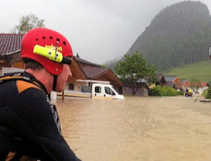 Oversvømmelse Tirol