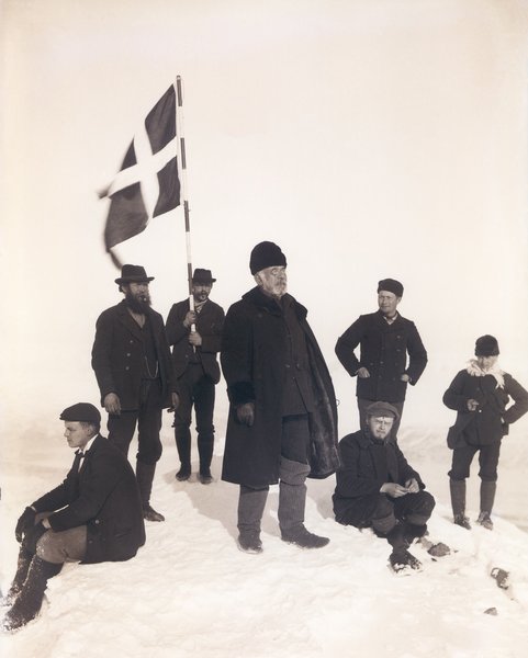 På toppen af Sulur i vinteren 1899 til 1900