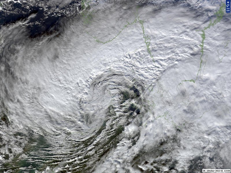 Orkan fra NPP-satelit