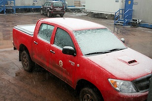 Sæsonens første sne Sæsonens første sne