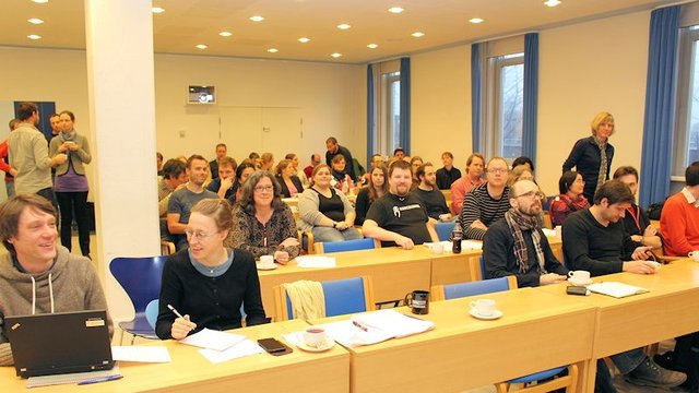 klimaforskere mødes på DMI klimaforskere mødes på DMI
