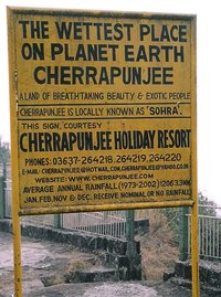 Cherrapunji - Verdens Vådeste Sted