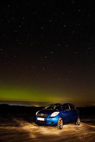 Nordlys over Danmark Nordlys over Danmark