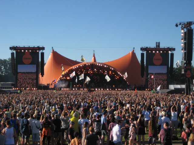 Roskilde 2015 bød på smukt festivalvejr. Foto Christian Nis Schmidt.