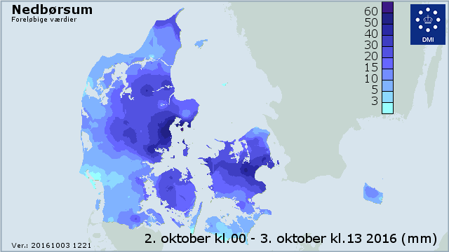 Nedbørskort