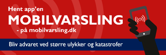 Grafik med reklame for app'en mobilvarsling