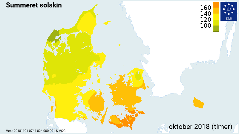 Summeret solskin for oktober 2018