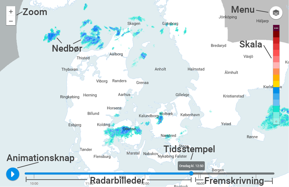 DMI.dk ny radar