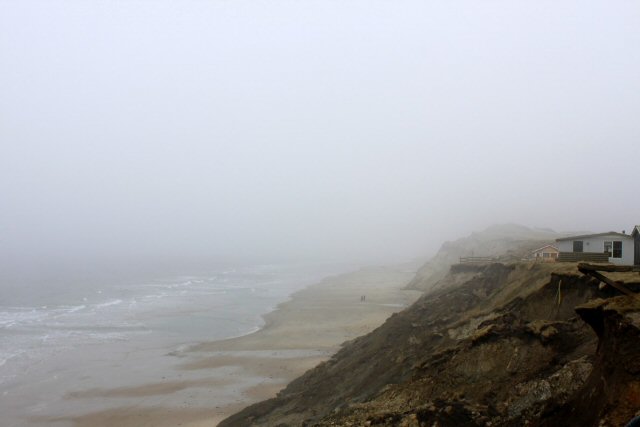 Billede af havgus langs kysten