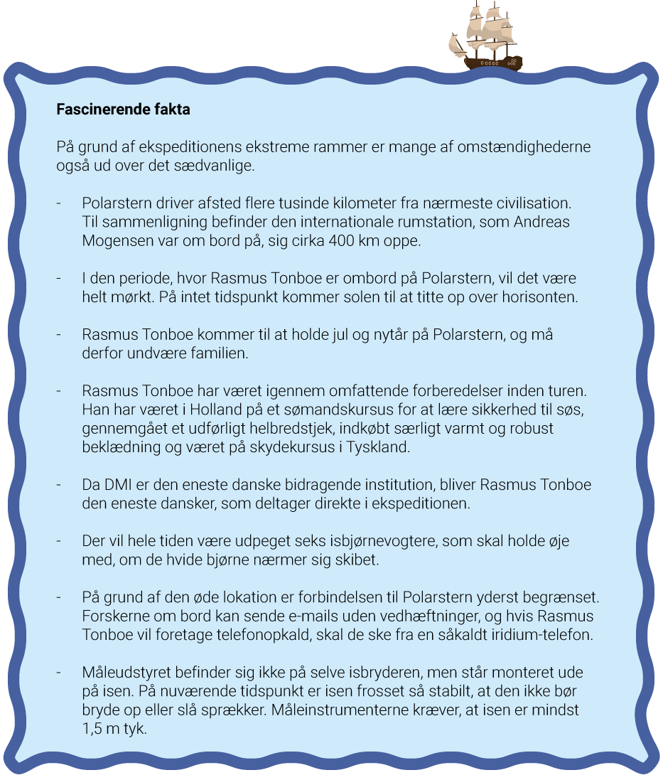 Fakta om MOSAiC-ekspeditionen i Arktis Fakta om MOSAiC-ekspeditionen i Arktis