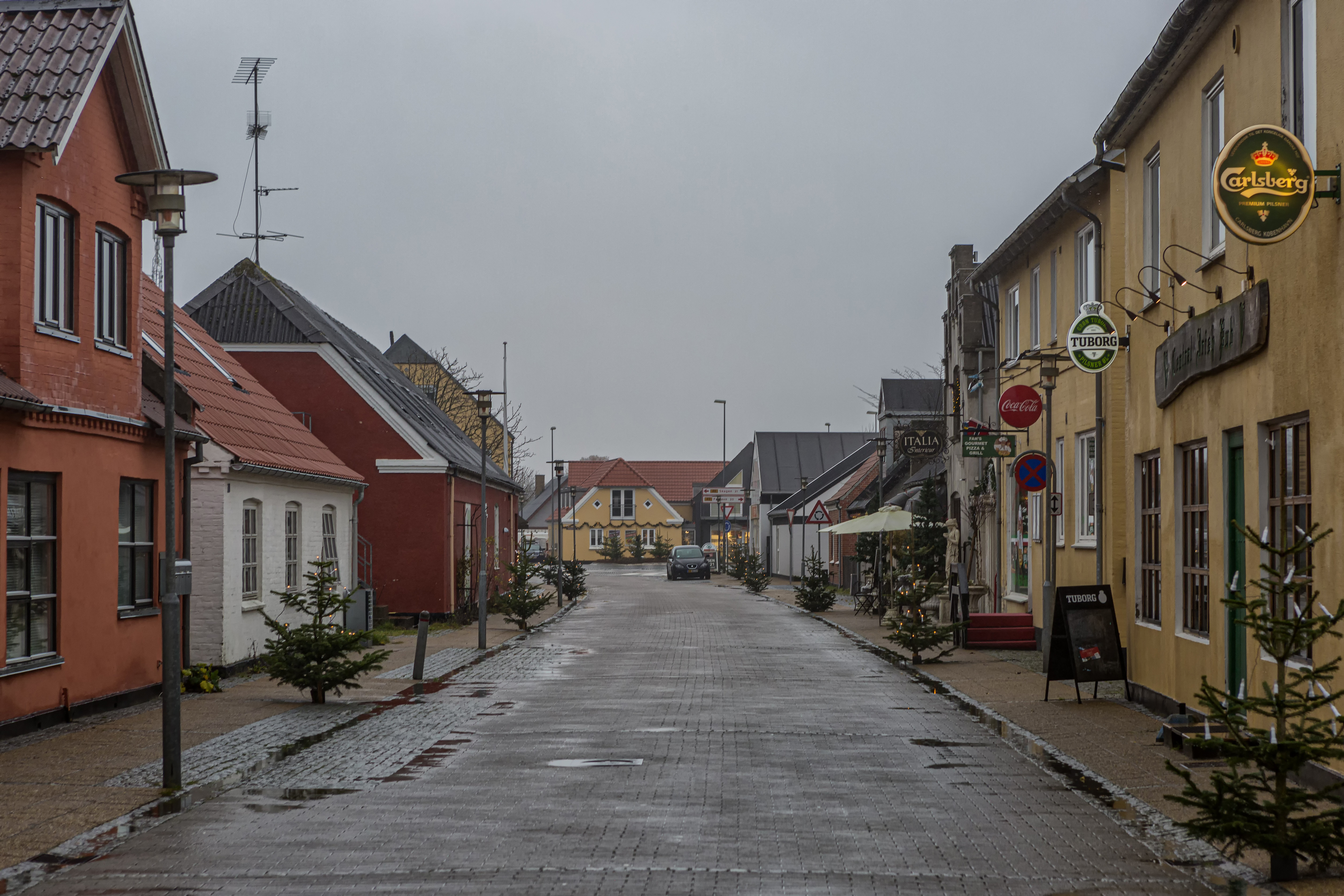 Billede af en gråvejrsdag i december