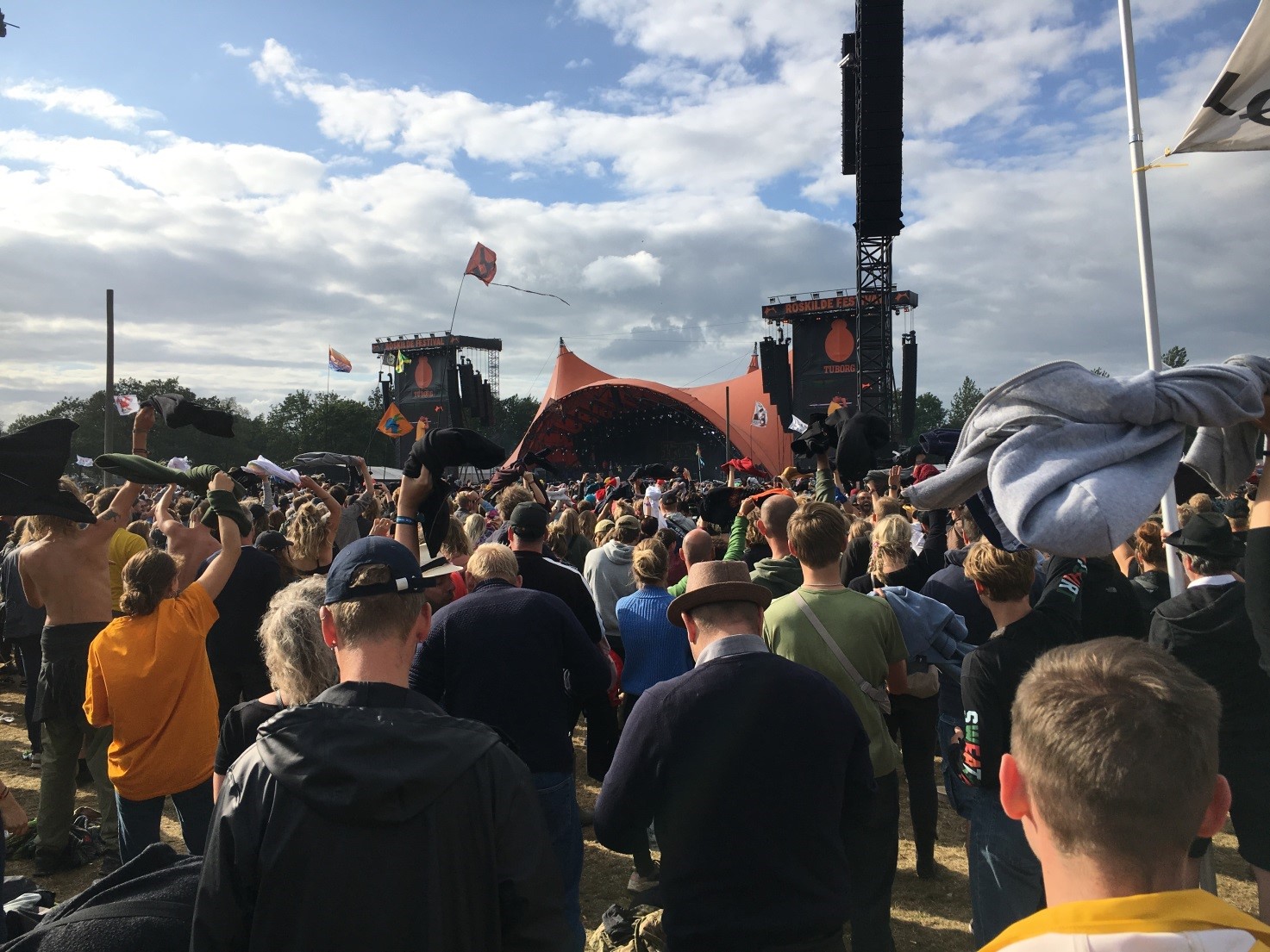 Vejret på Roskilde Festival 2019
