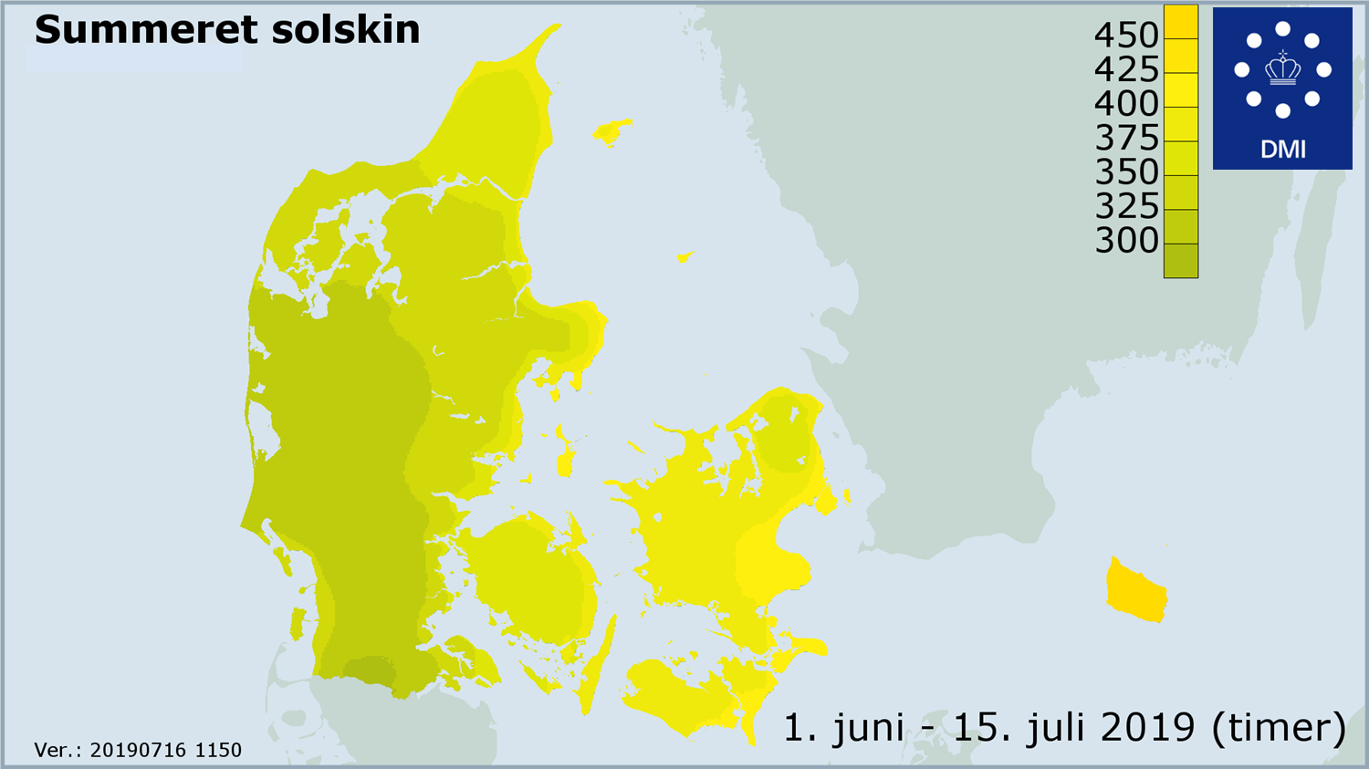 Summeret solskin for den første halvdel af sommeren Summeret solskin for den første halvdel af sommeren