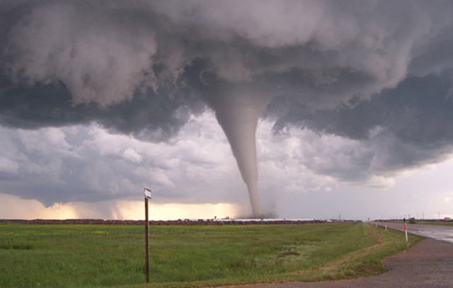 Tornado i midtvesten i USA