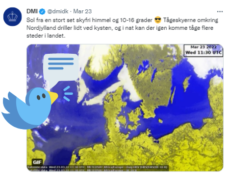 Meteorologens morgentweet