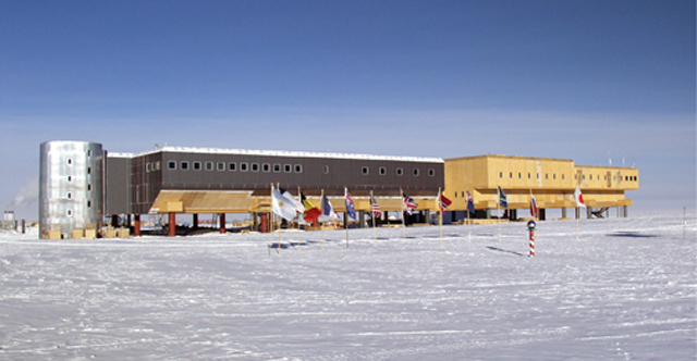 Amundsen-Scott Stationen på Sydpolen